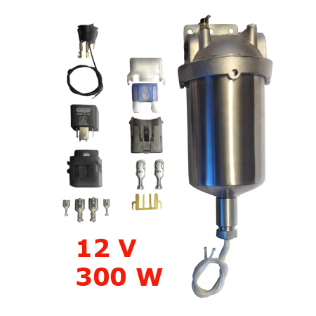 Bild Kit INOX10 Beheizter Feinfilter 12V/300W Diesel/Biodiesel/Pöl | Greenbull Motors GmbH